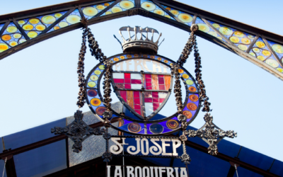 El Mercado de la Boqueria en Barcelona