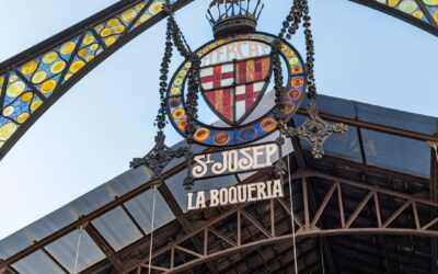 The Boqueria Market in Barcelona 