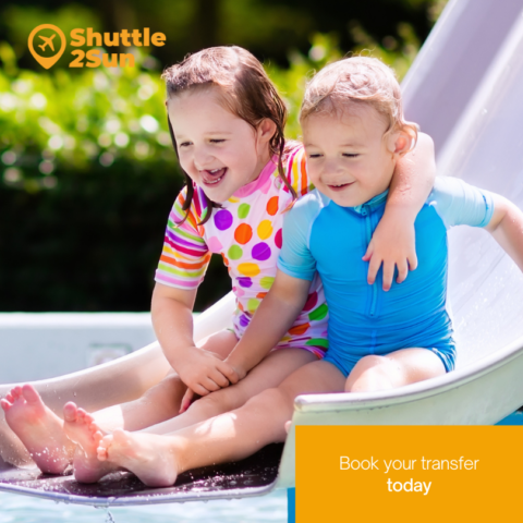 The best water parks on Costa Dorada | Shuttle2Sun | Transfer bus