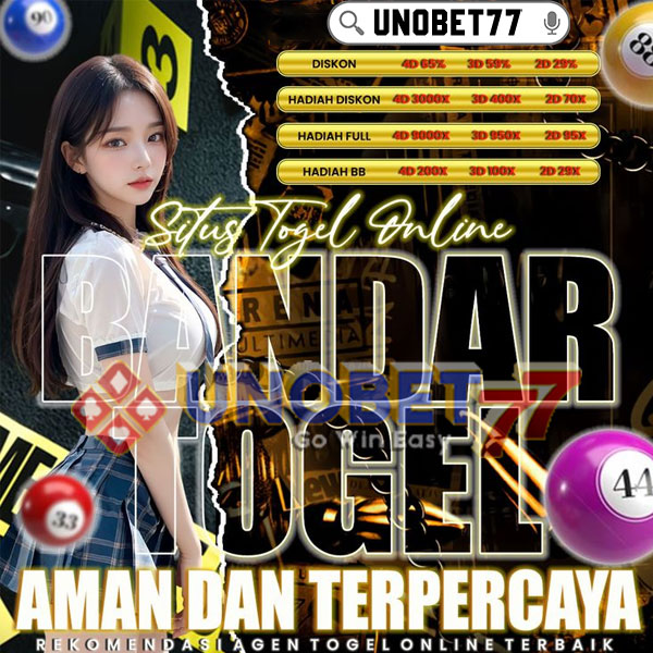 UNOBET77 🚀 Link Bandar Togel 4D Resmi & Terpercaya Gampang Menang